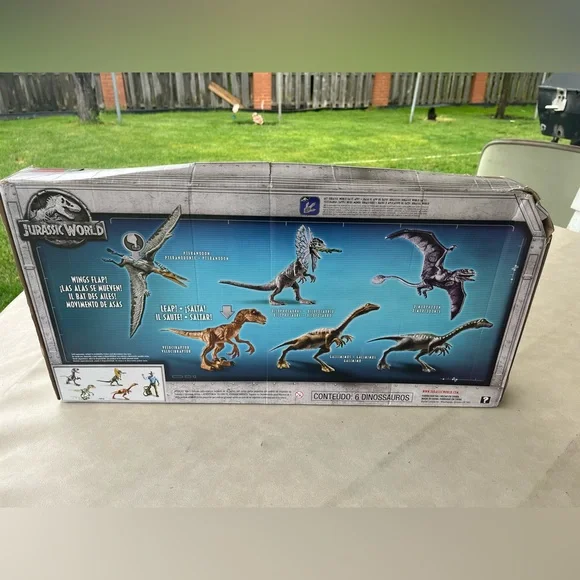 JURASSIC WORLD LEGACY COLLECTION 6-PACK Dinosaurs